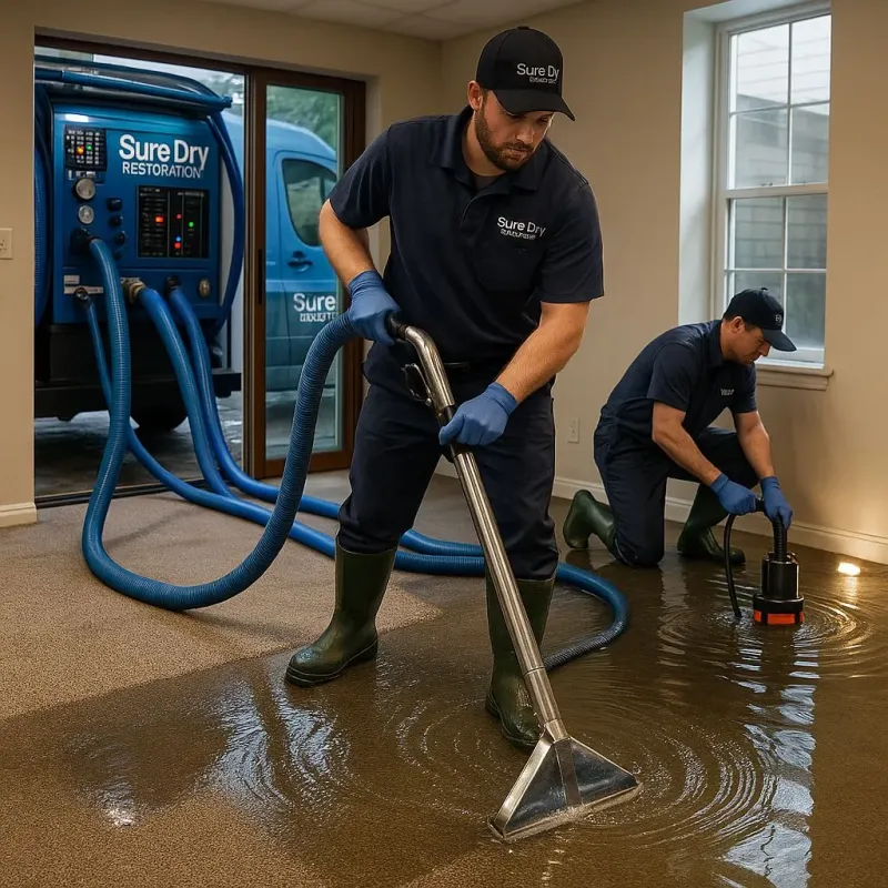 Water Extraction and Removal process in Lyndon, KS